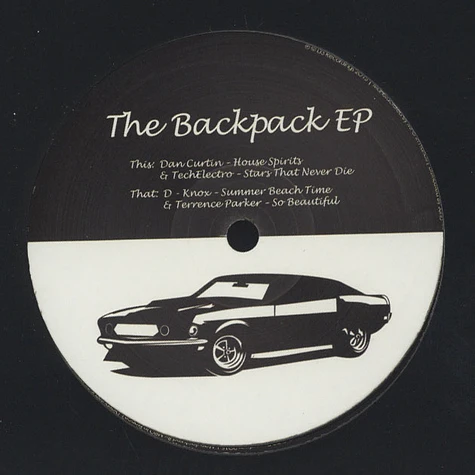 Dan Curtin / Techelectro / D Knox / Terrence Parker - The Backpack EP Volume 2
