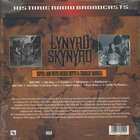 Lynyrd Skynyrd - Super Jam With Dickie Betts & Charlie Daniels