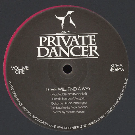 Max Mulder & Phil Madeiski - Private Dancer Volume 1