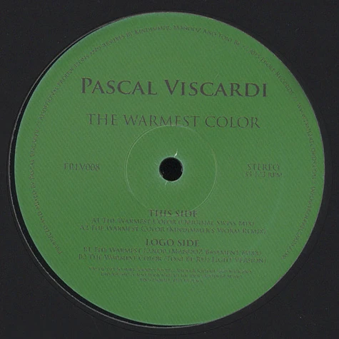 Pascal Viscardi - The Warmest Color