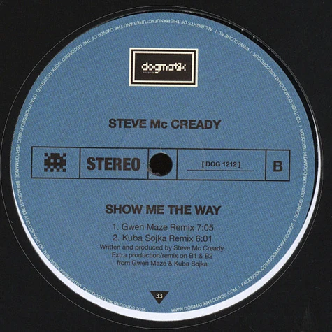 Steve Mc Cready - Show Me The Way EP
