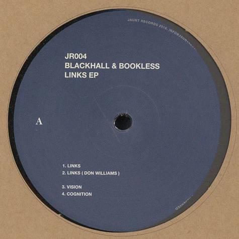 Blackhall & Bookless - Links EP