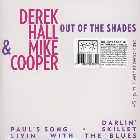 Mike Cooper & Derek Hall - Out Of The Shades