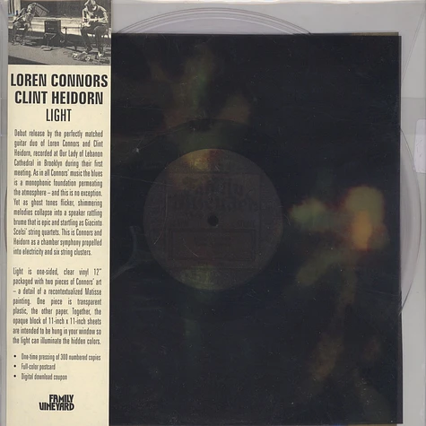 Loren Connors & Clint Heidorn - Light