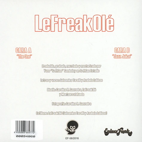 Lefreakole - The One / Jazz Juice