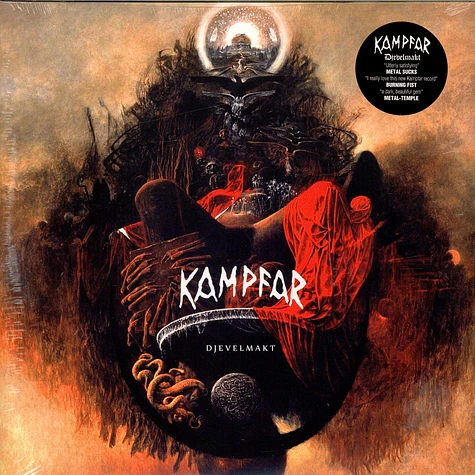 Kampfar - Djevelmakt Yellow Vinyl Edition