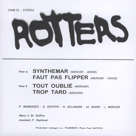 Les Rotters - 78 Punk Rock