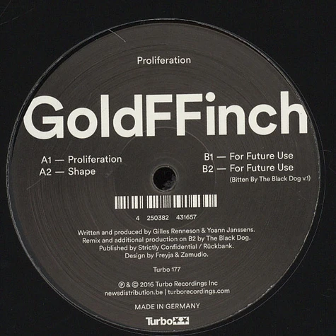 GoldFFinch - Proliferation The Black Dog Remix