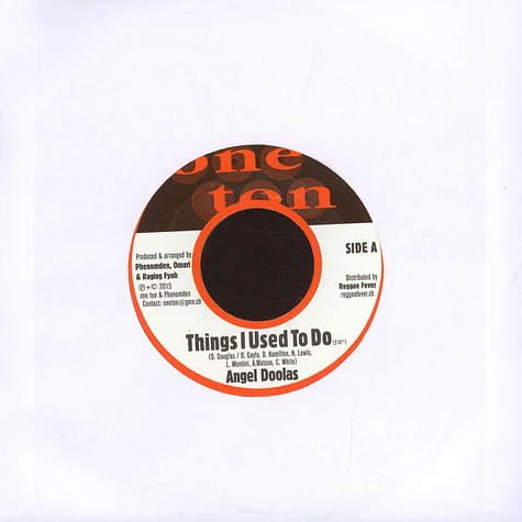 Angel Doolas / Prince Levy - Things I Used To Do / Jah Will