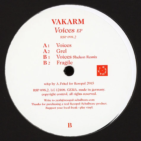 Vakarm - Voices EP