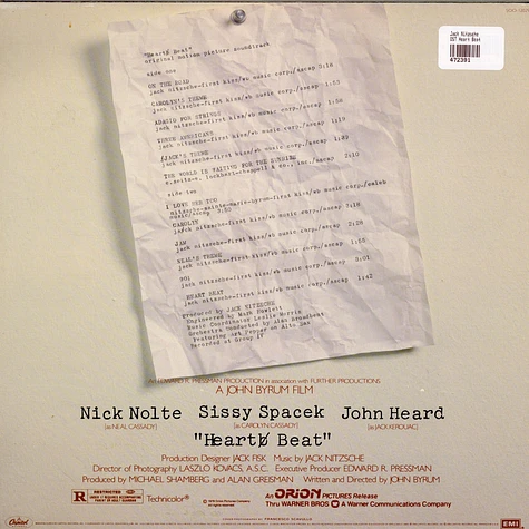 Jack Nitzsche - Heart Beat (Original Motion Picture Soundtrack)