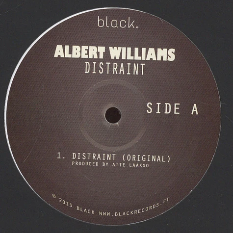 Albert Williams - Distraint