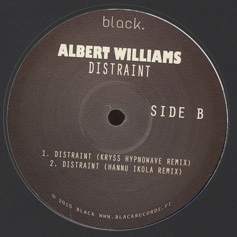 Albert Williams - Distraint