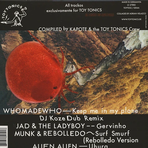 WhoMadeWho / Munk & Rebolledo / Alien Alien - Mushroom House EP 1