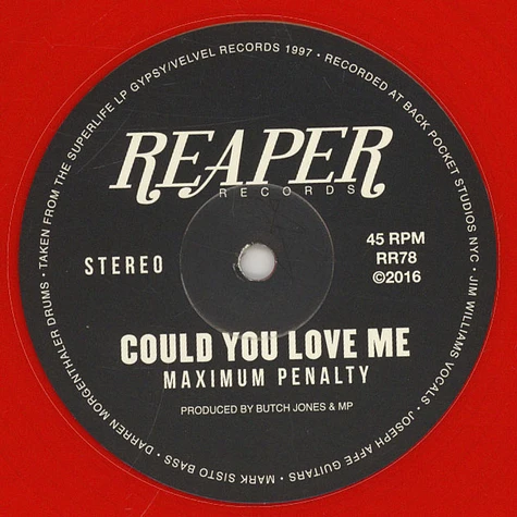 Maximum Penalty - Could You Love Me