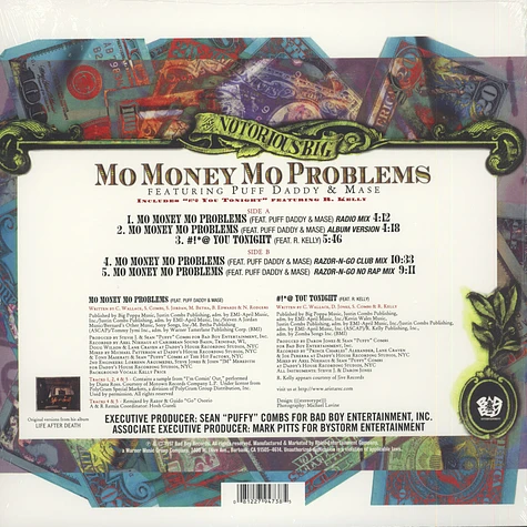 The Notorious B.I.G. - Mo' Money, Mo Problems / #!*@ You Tonight