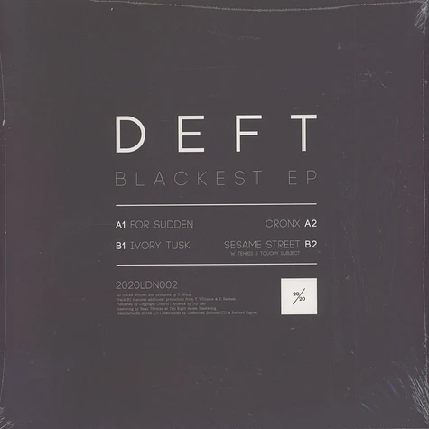 Deft - Blackest EP