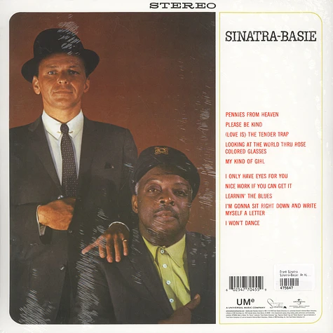 Frank Sinatra - Sinatra-Basie: An Historic Music First