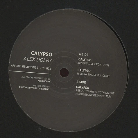 Alex Dolby - Calypso