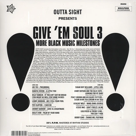 V.A. - Give ’Em Soul Volume 3