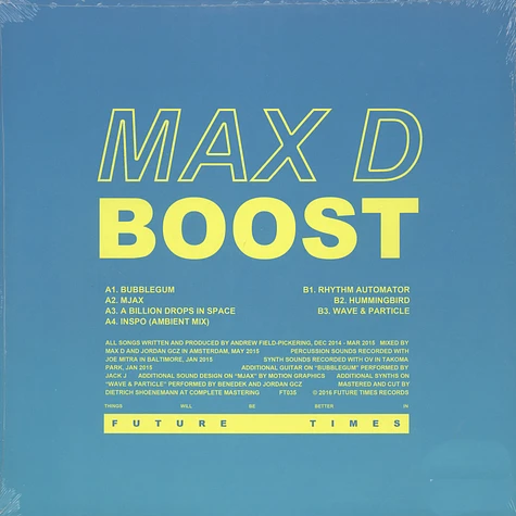 Max D - Boost