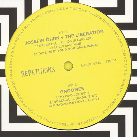 Josefin Öhrn & The Liberation / Gnoomes - Repetitions EP