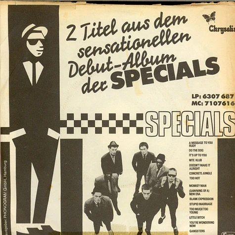 The Specials - A Message To You Rudy / Nite Klub