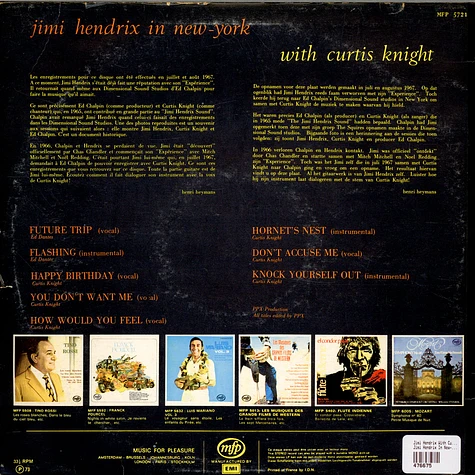 Jimi Hendrix With Curtis Knight - Jimi Hendrix In New-York