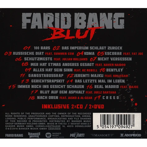 Farid Bang - Blut Deluxe Edition