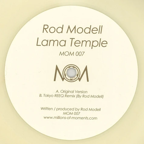 Rod Modell - Lama Temple