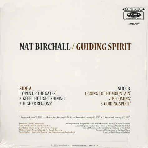Nat Birchall - Guiding Spirit