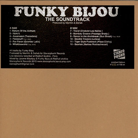 Funky Bijou - The Soundtrack
