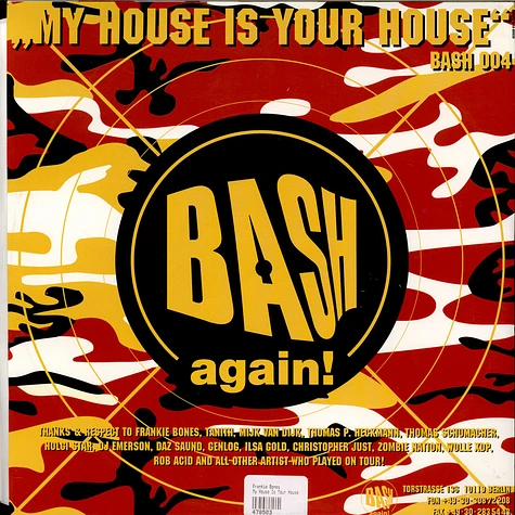 Frankie Bones - My House Is Your House