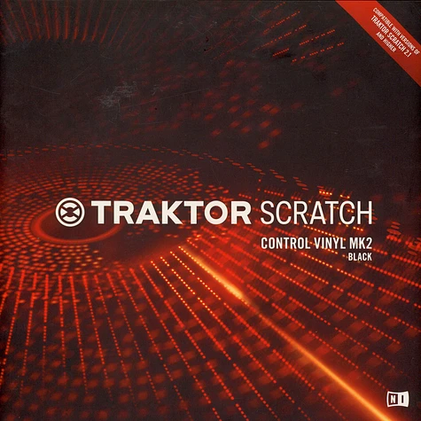 Traktor Scratch - Control Vinyl MK2 Black