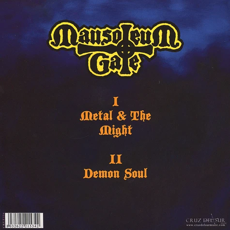 Mausoleum Gate - Metal And The Might