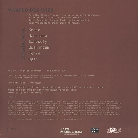 Warped Dreamer - Lomahongva