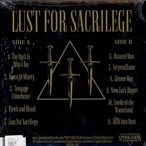 Calabrese - Lust For Sacrilege