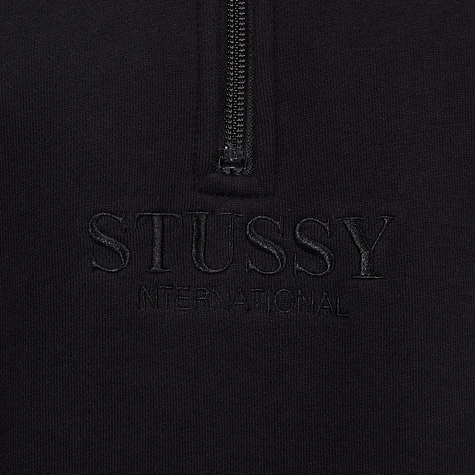 Stüssy - Half Zip Mock Neck Sweater