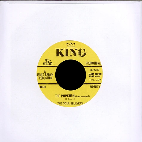 The Soul Believers With The Dapps / The Soul Believers - I Don't Want Nobody's Troubles / The Popcorn (Instrumental)