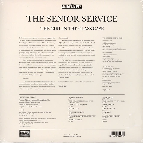 The Senior Service - The Girl In The Glass Case