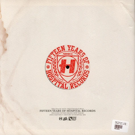 High Contrast / Logistics - Fifteen Years Of Hospital Records: Sampler One