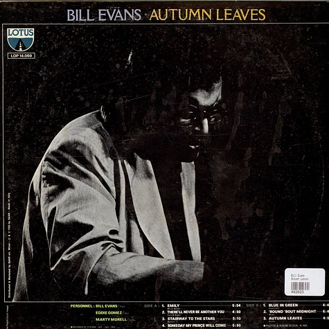 Bill Evans - Autumn Leaves