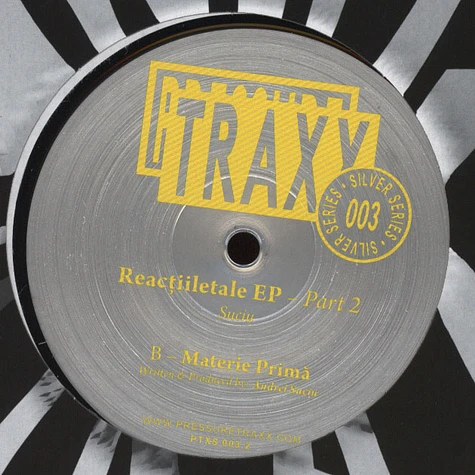 Suciu - Reactiiletale EP Part 2 Black Vinyl Edition