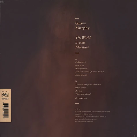 Gravy Murphy - The World Is Your Moisture