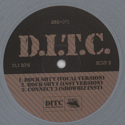 D.I.T.C. - Connect 3 / Rock Shyt Colored Vinyl Edition