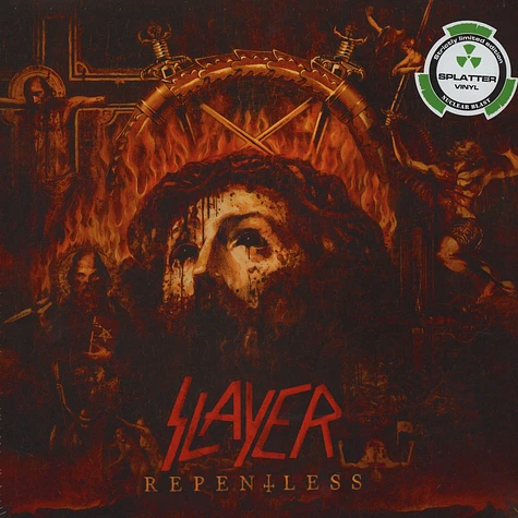 Slayer - Repentless Clear / Red / Blue Splatter Vinyl Edition