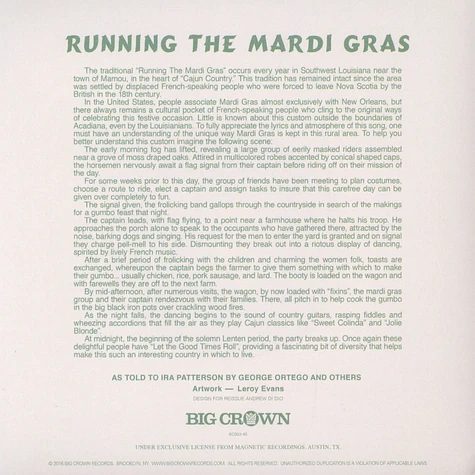 Boco - Running The Mardi Gras / Smile