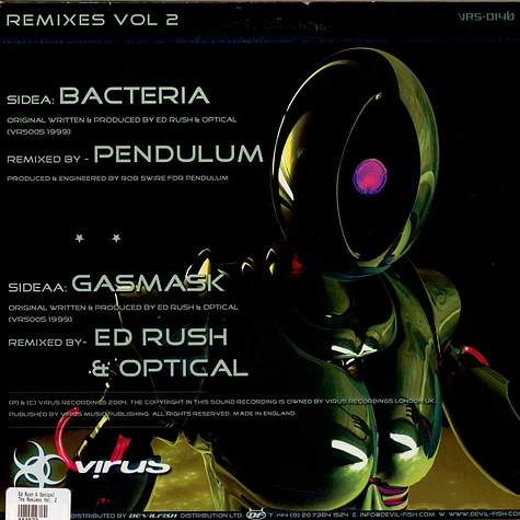 Ed Rush & Optical - The Remixes Vol. 2