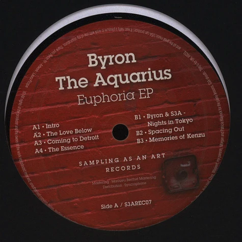 Byron The Aquarius - Euphoria EP