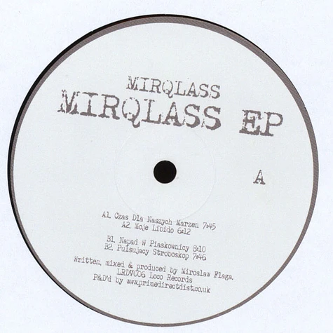 Mirqlass - Mirqlass EP